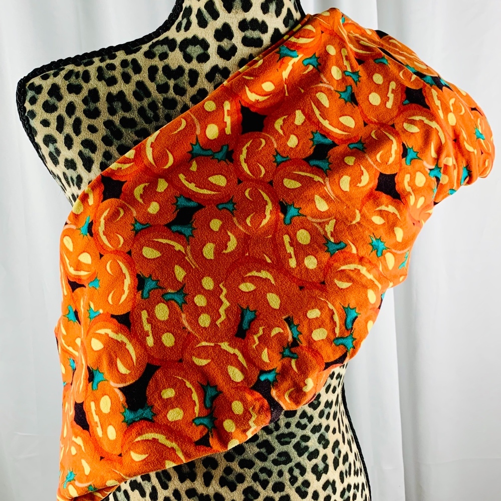 LULAROE HTF UNICORN JACK-O-LANTERNS PUMPKIN EUC